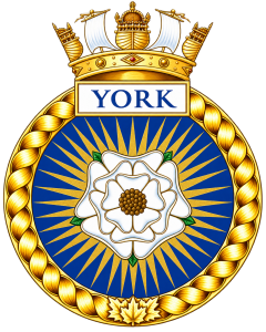 HMCS YORK crest